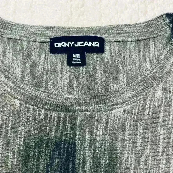 DKNY marbled green sweater Size M - Picture 2 of 4